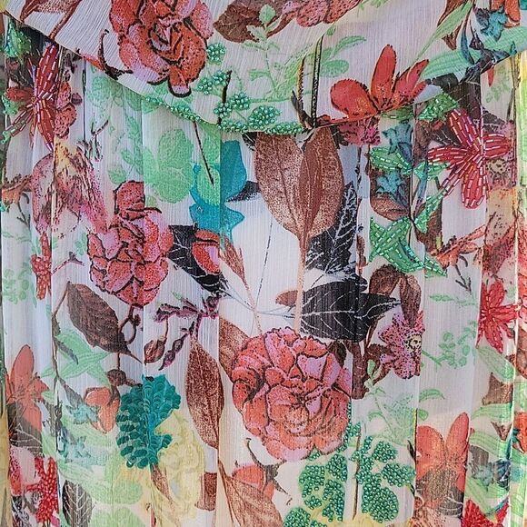 ALICE + OLIVIA floral printed maxi dress 👗Last Discount - Picture 9 of 16